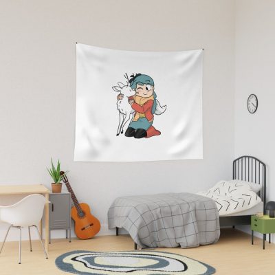 Hilda Funny And The Cute Twig The Deerfox Tapestry