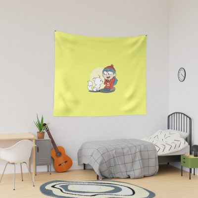 Go Hilda Netflix 003 Hilda And Twig Cartoon Kids Show Tapestry