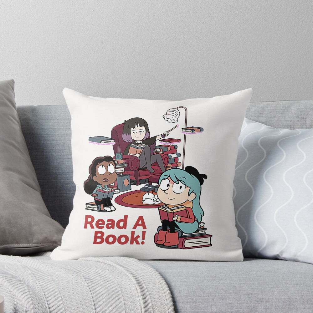 Books Are An Adventure Throw Pillow