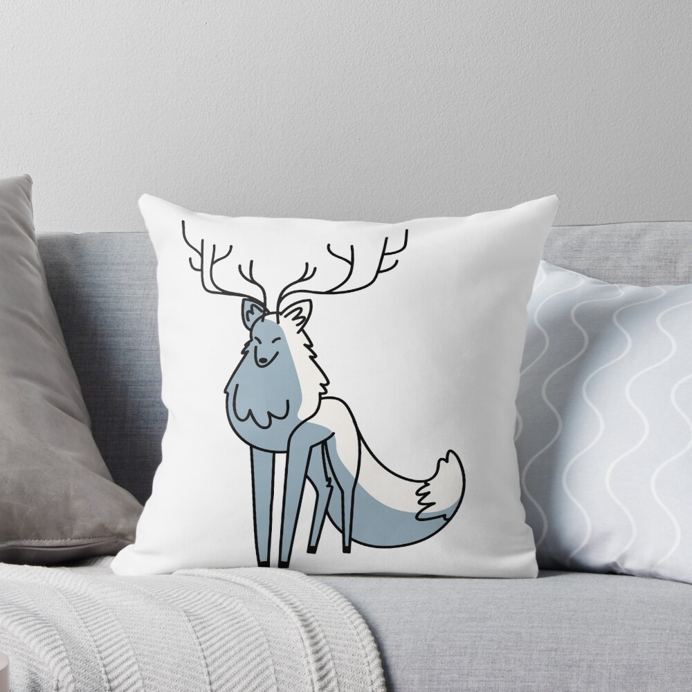 Deerfox Hilda Throw Pillow