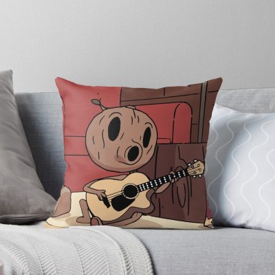 The Woodman Throw Pillow