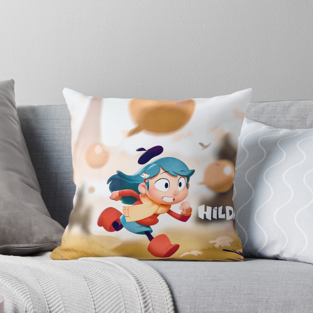 Hilda 004bn Throw Pillow