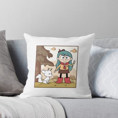 Hilda Sparrow Scout Throw Pillow